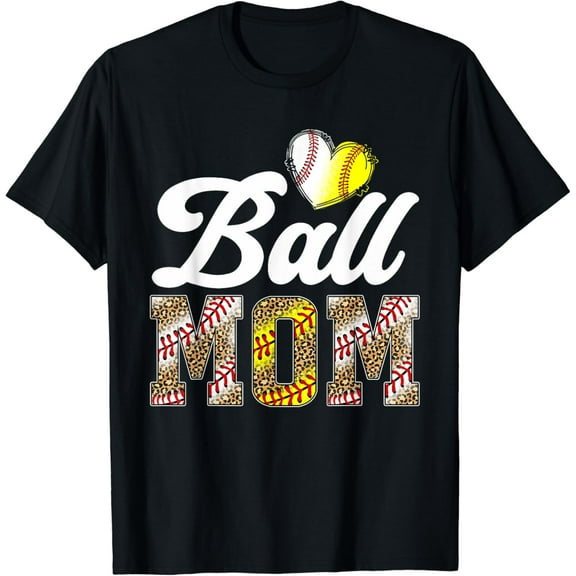 Ball Mom Funny Baseball Softball Shirt For Women Mothers T-Shirt Unisex S-5XL Hot Trending Shirt, Vintage Birthday Gift