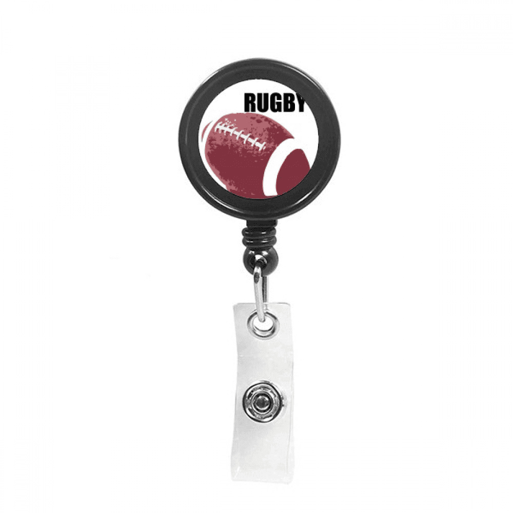 Ball National Sports Racing Retractable Keychain Badge Holder ID Badge