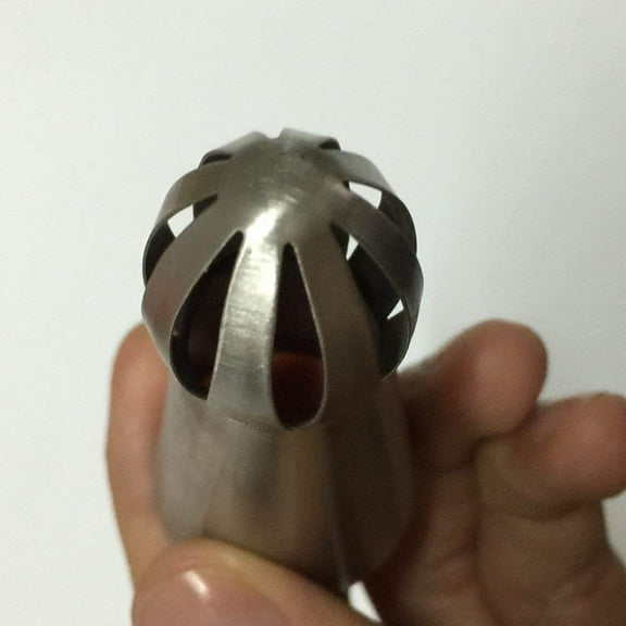 Ball Nozzles Russian Tips tulip Sphere Cream Stainless Steel Icing Piping Nozzles Pastry Decorating Cupcake Decorator.No.02