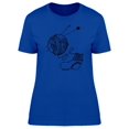 thumbnail image 1 of Ball Of Threads And Sock Tee Women's -Image by Shutterstock, 1 of 1