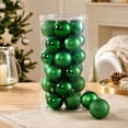 thumbnail image 1 of Ball Ornament Glossy Finish Decorative Sphere Multi‑Surface Style for Christmas Tree Holiday Decoration, 1 of 7