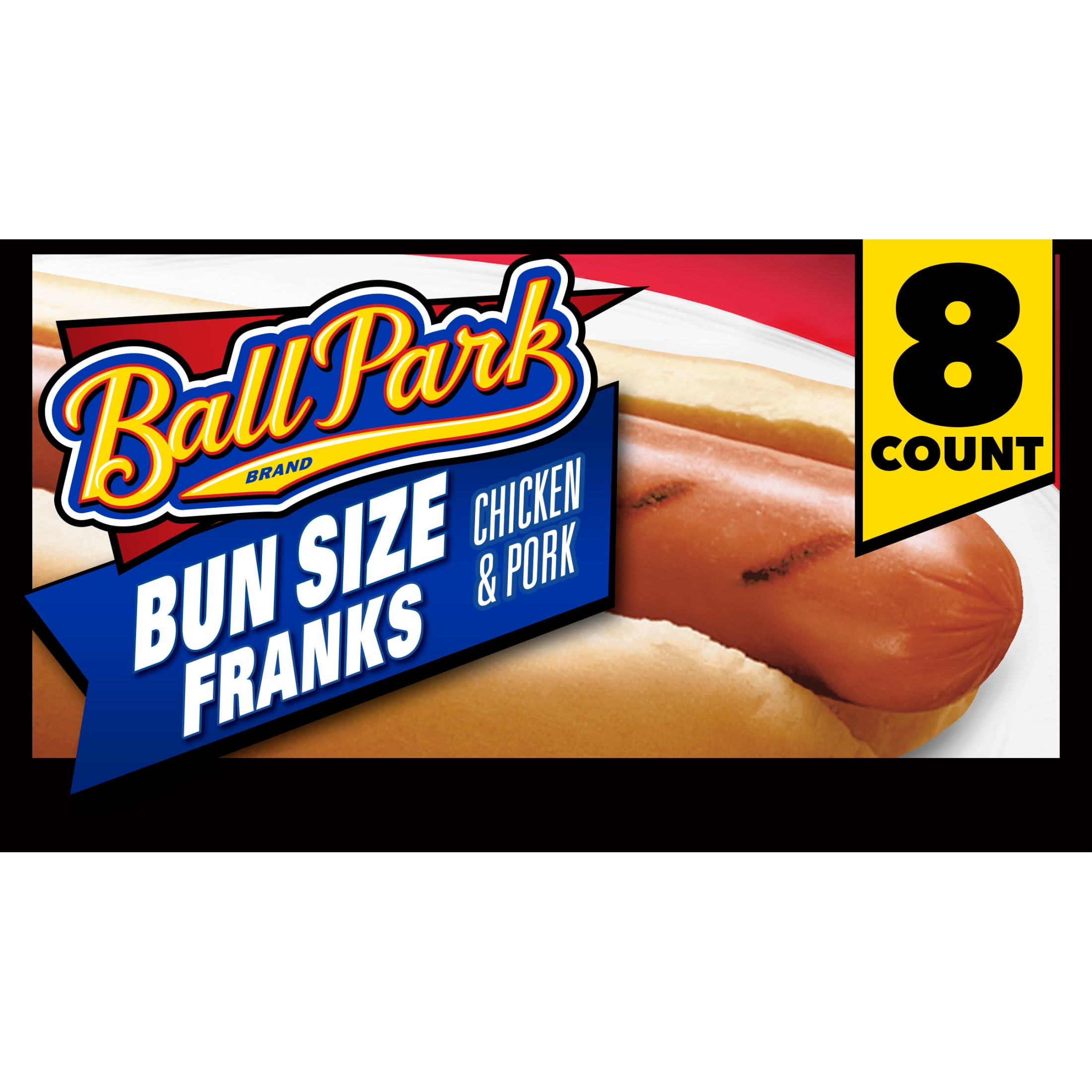 Ball Park Classic Bun Size Hot Dogs, 15 oz, 8 Coun