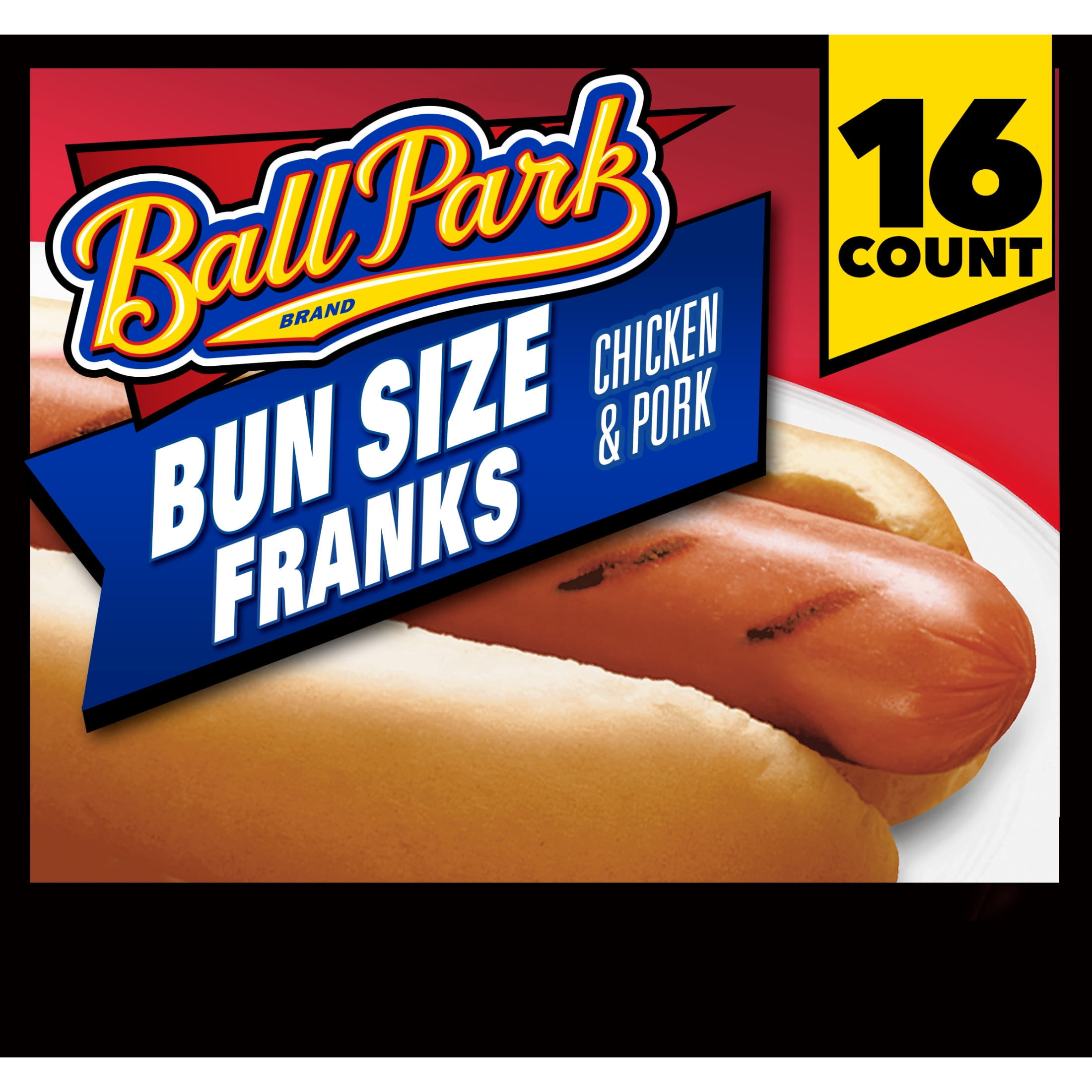 Ball Park Classic Bun Size Hot Dogs 30