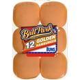 thumbnail image 1 of Ball Park Golden Hamburger Buns, 12 count, Honey Pre-sliced Hamburger Buns, 23 oz Bag, 1 of 8