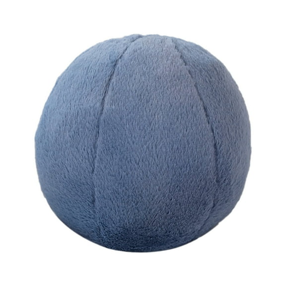 Ball Pillow, 11.8" Cute Round Throw Pillow Faux Fur Plush Room Decorative Boucle Ball Pillow Sphere Shaped Throw Pillow, Ball Shaped Pillow Plush Cushion for Couch, Sofa, Bedroom