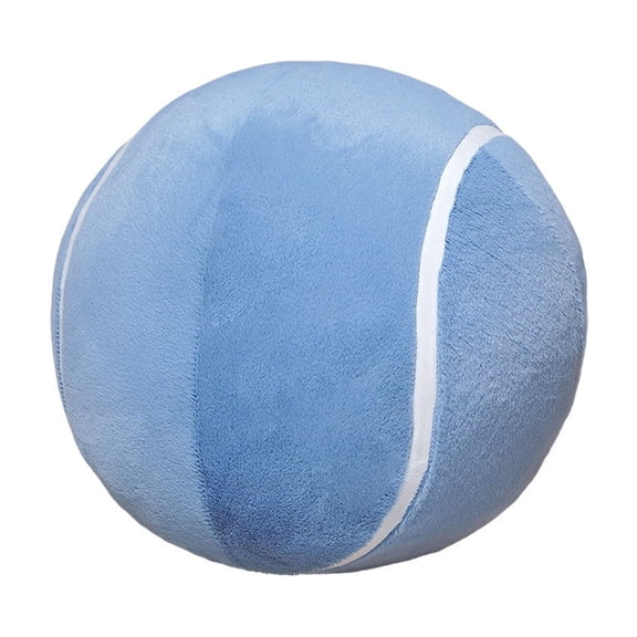 Ball Pillow Round Throw Pillow Simulated Tennis Ball Cushion for Home Sofa Chair Car Office Nap Cushion Ornament Birthday Gift Realistic Faux Tennis Decor