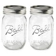 thumbnail image 1 of Ball Pint Jar with Lids and Bands, Regular Mouth, Set of 2, (16 oz), 1 of 3