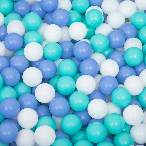 Ball Pit Balls 500 Count for Kids, Colorful Phthalate Free BPA Free Baby Toddler Play Balls for Kids Toddlers - Safe, Crushproof, Lightweight, Durable Spheres-Rainbow
