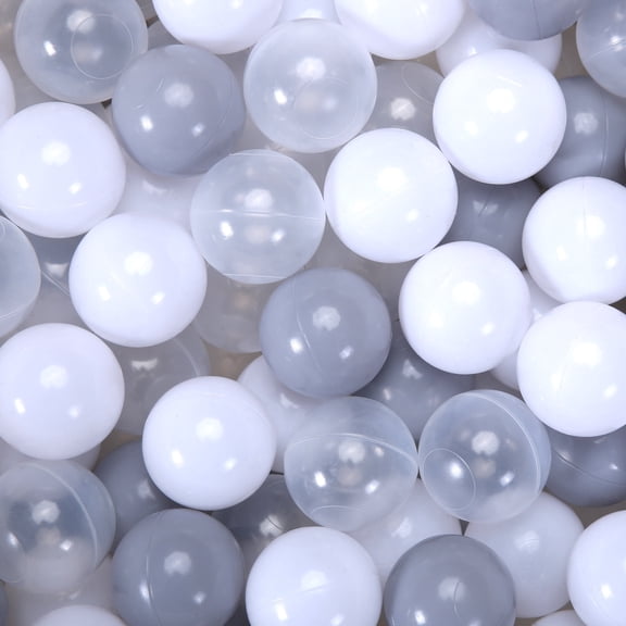 Ball Pit Balls for Toddlers, BPA Free Crush Proof Plastic Toy Balls for Ball Pit, Children's Pool Water Toys, Macaron Ocean Balls for Play Tent 2.15 Inch Pack of 100
