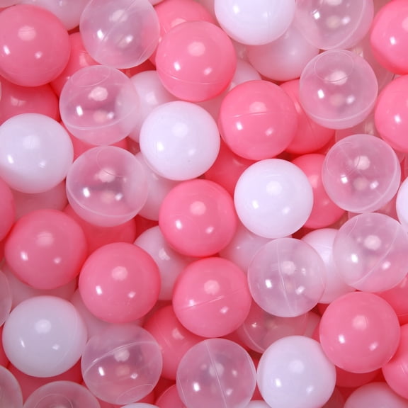 Ball Pit Balls for Toddlers, BPA Free Crush Proof Plastic Toy Balls for Ball Pit, Children's Pool Water Toys, Macaron Ocean Balls for Play Tent 2.15 Inch Pack of 100