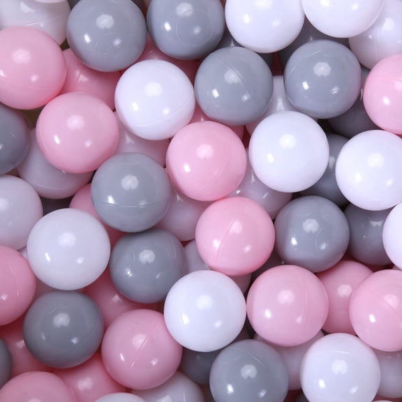Ball Pit Balls for Toddlers, BPA Free Crush Proof Plastic Toy Balls for Ball Pit, Children's Pool Water Toys, Macaron Ocean Balls for Play Tent 2.15 Inch Pack of 100