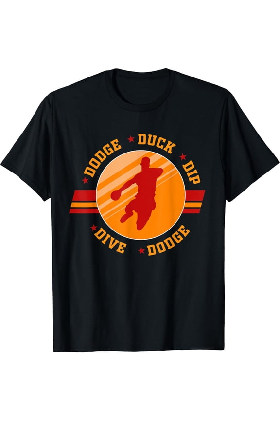 Ball Player Design For Duck Dip Dive T-Shirt