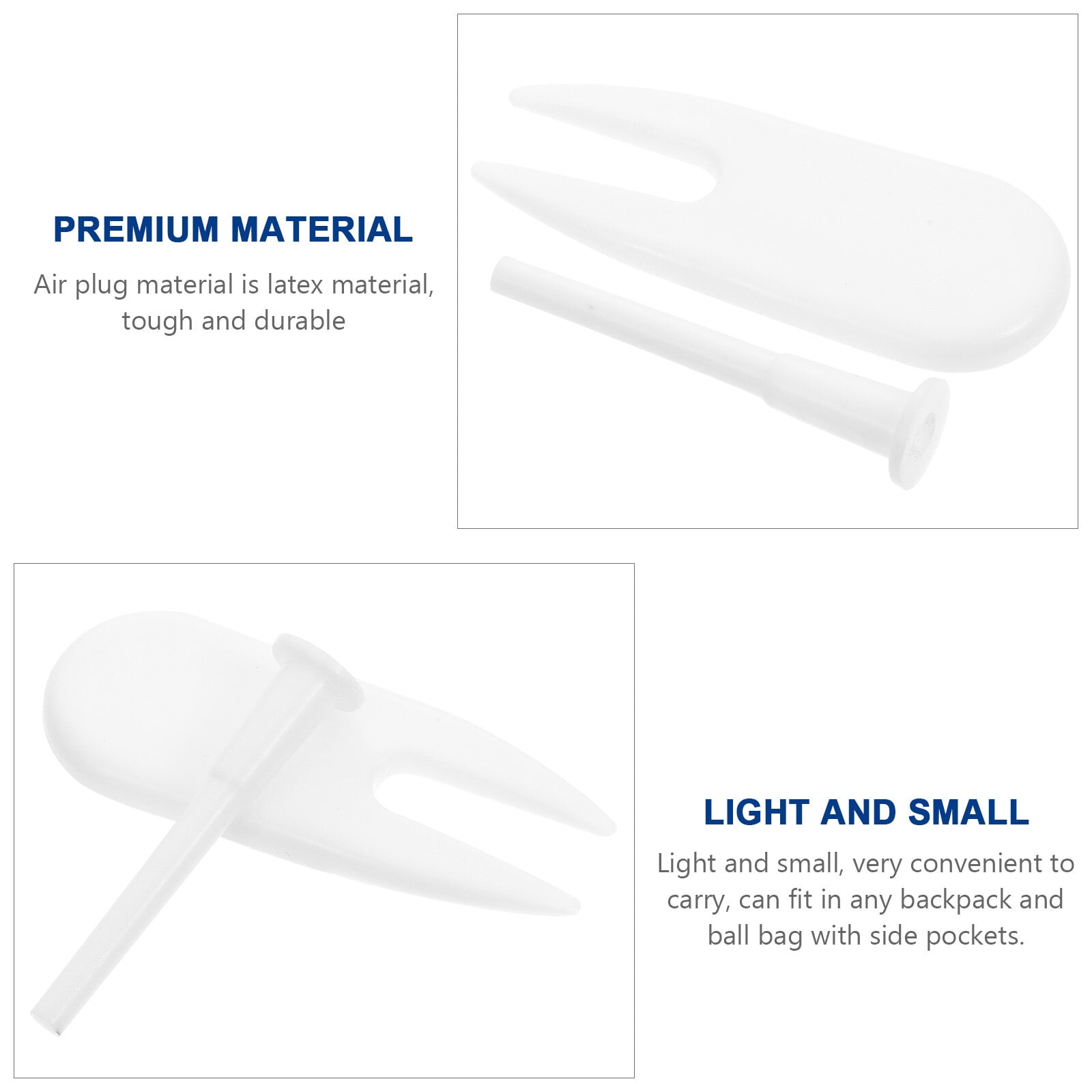 Ball Plug Stopper Air Exercise Inflatable Bed Balls Yoga Pin Pool