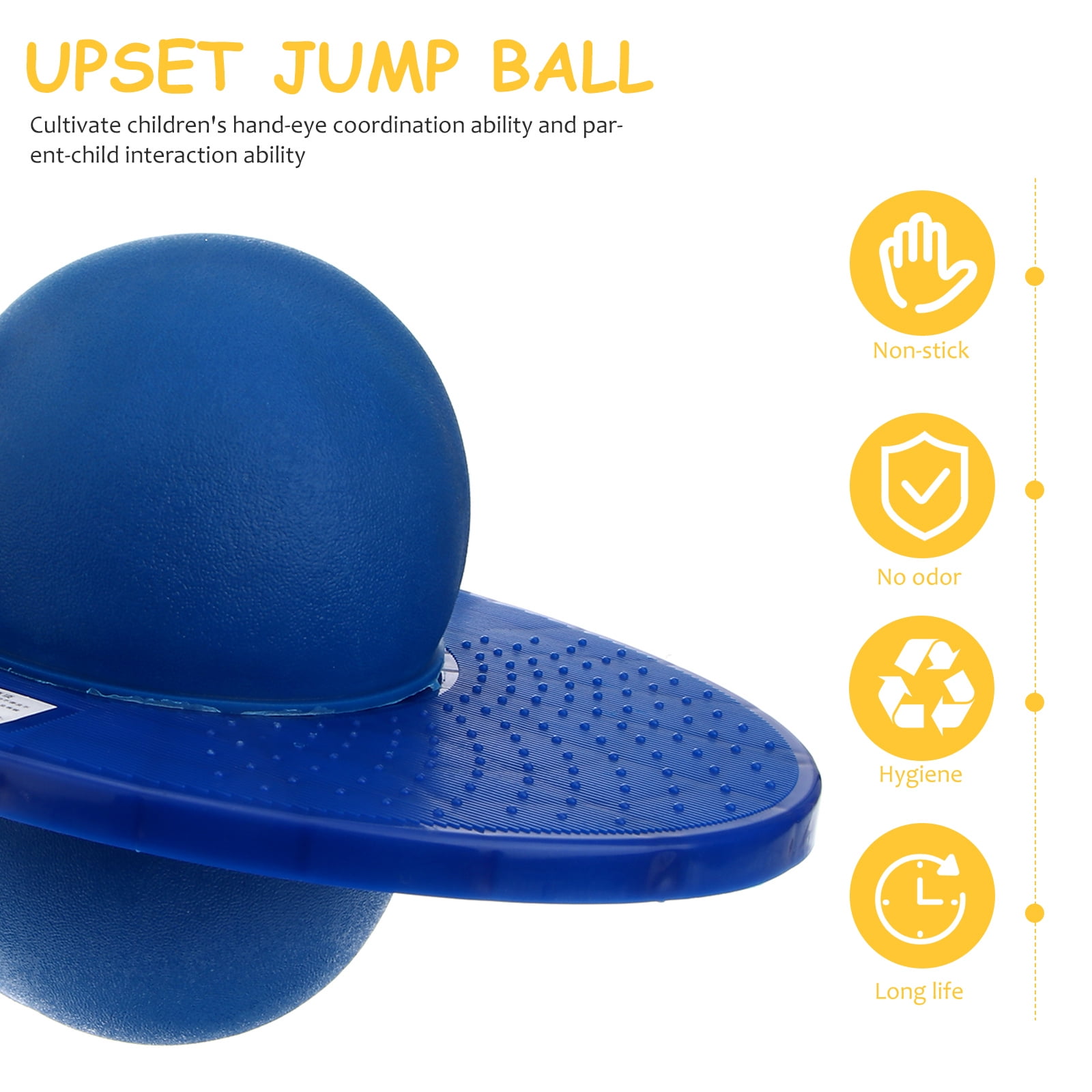 Ball Pogo Jumper Balance Kids Hopper Board Jumping Bouncing Jump Bouncy