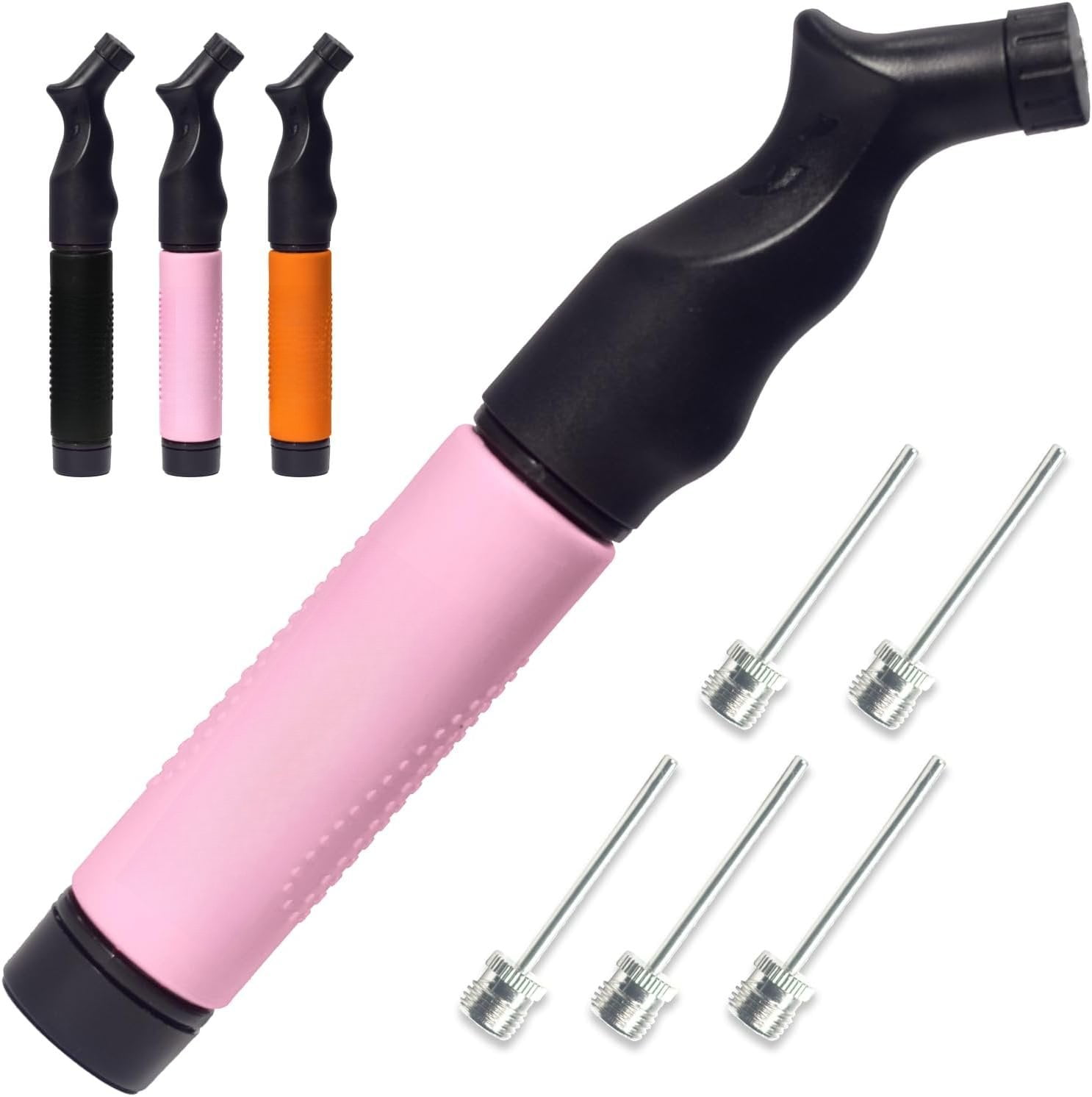 Ball Pump for Balls - Push & Pull Inflating System - Hand Pump for ...