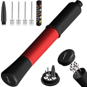Fenxyo Ball Pump with Built-in Needle Storage, Includes 5 Inflation Needles & Extendable Hose, Hand Air Pump for Basketball, Soccer, Football, Rugby and All Sports Balls