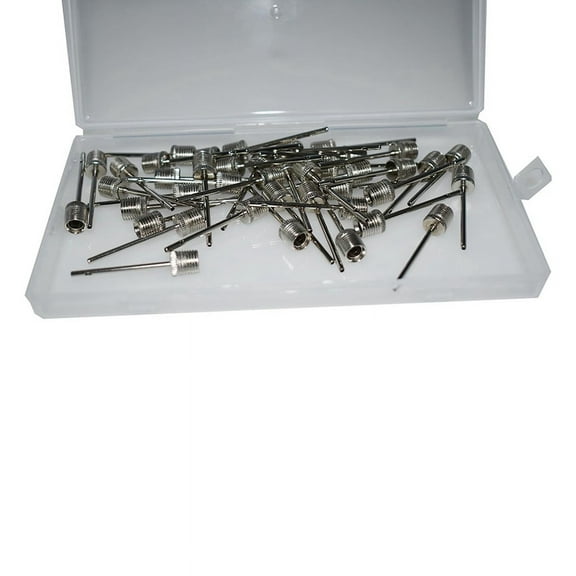Ball Pump Needles 40pcs, Air Pump Needles for Basketball Inflating, Inflation Sports Pin