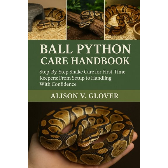 Ball Python Care Handbook: Step-By-Step Snake Care for First-Time Keepers: From Setup to Handling With Confidence, (Paperback)