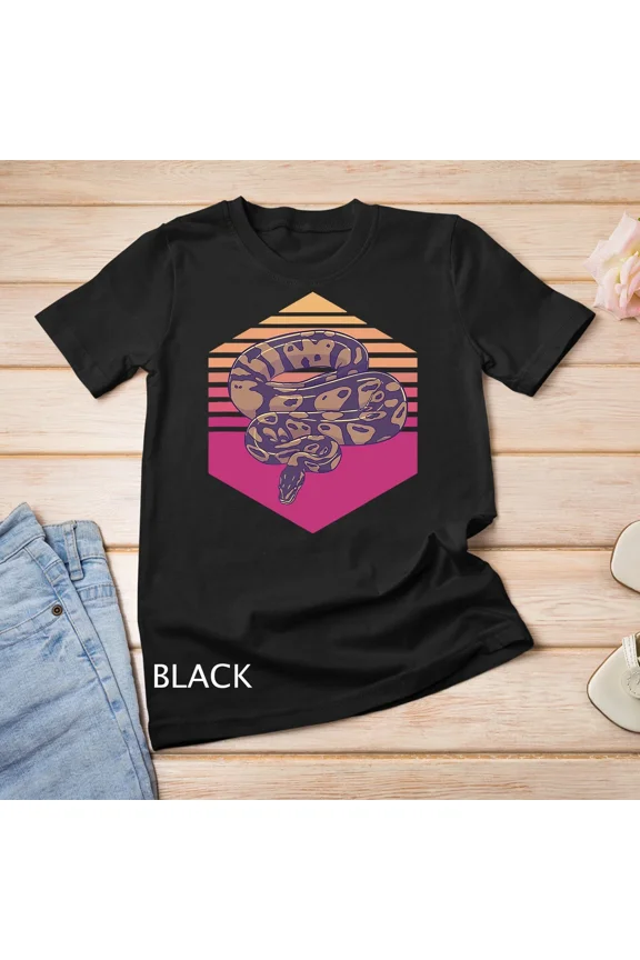 Ball Python Vintage Unisex Tshirt