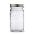 thumbnail image 1 of Ball Quart Jar with Silver Lid, Wide Mouth, 1 Jar, 1 of 3