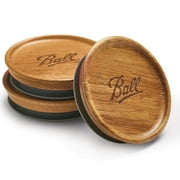 Ball RM Wood Lid 3pk - Regular Mouth Wood Lids - Canning Jars