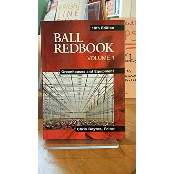 Pre-Owned Ball RedBook : Greenhouses and Equipment (Edition 18) (Hardcover)