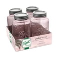 thumbnail image 1 of Ball 32 oz Vintage Colored Mason Jars - Rose, Regular Mouth Quart Canning Jars with Lids and Rings, 4-Pack Large Glass Jars for Home Canning and Preserving, 1 of 10