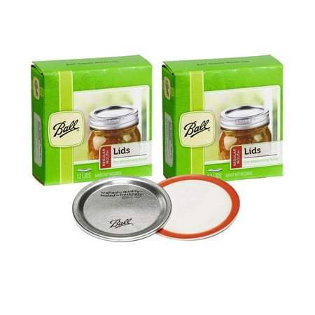 Ball Regular Mouth Mason Jar Lids (24-Count) 1