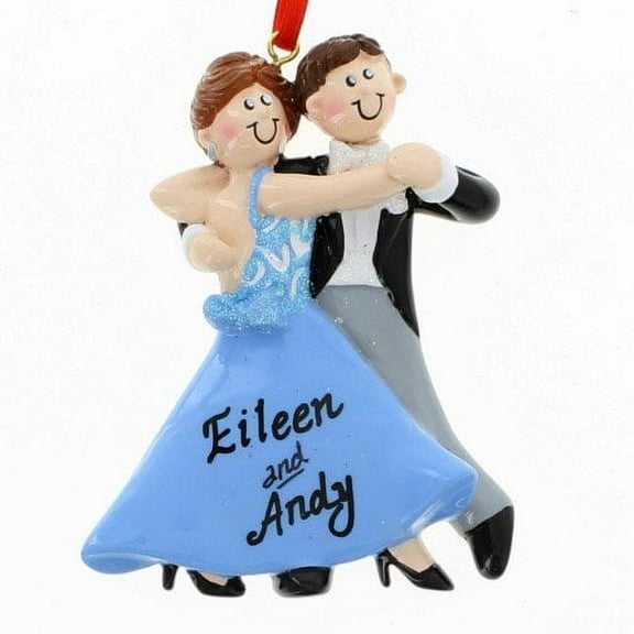 Ball Room Dancers Personalized Christmas Ornament , Kids Christmas Ornament, Christmas Decoration for Tree, Christmas Tree Ornament