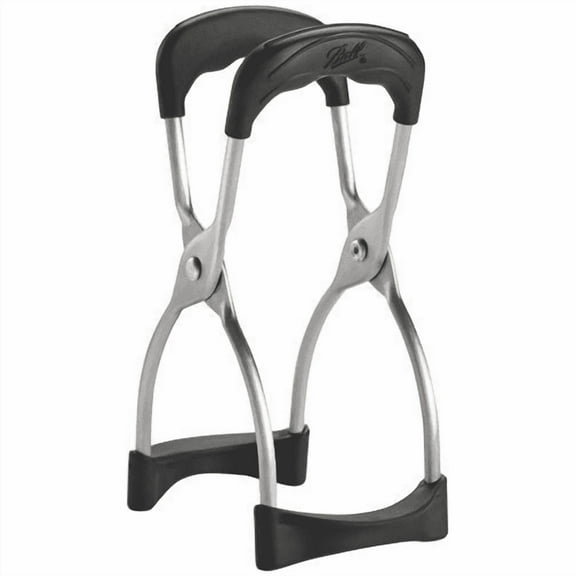 Ball Secure-Grip Jar Lifter Tongs, Black, (Pack of 2)