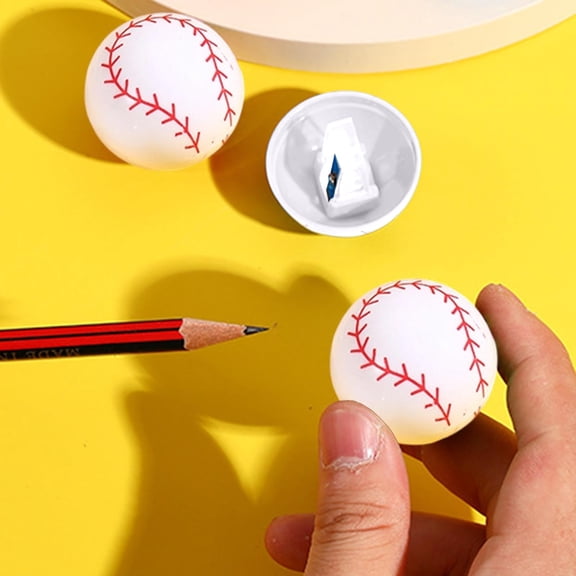 Ball Shape Pencil Sharpeners Manual Portable Mini Handheld Multi-Functional Sharpeners for Students Classroom Supplies Office Party Favor