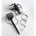 thumbnail image 1 of Plow & Hearth Multi-Function Solar Ball String Lights with 50 Warm White LEDs, 1 of 5