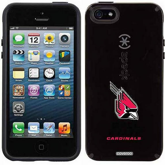Ball State Cardinals Design on Apple iPhone 5SE/5s CandyShell Case by Speck