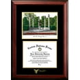 thumbnail image 1 of Ball State University 8" x 10" Gold Embossed Diploma Frame with Campus Images Lithograph, 1 of 5