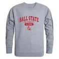 thumbnail image 1 of Ball State University Mens Alumni Fleece T-Shirt, Heather Gray - Extra Large, 1 of 1