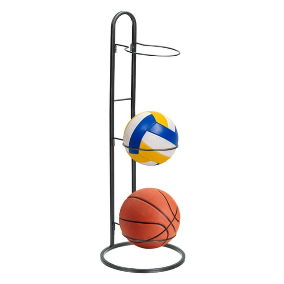 Ball Storage Rack Basketball Holder Removable Vertical Display Stand for Sports Balls Football Volleyball Soccer