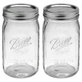 thumbnail image 1 of Ball Store 32 oz Canning Jars Glass 2 Count, 1 of 3