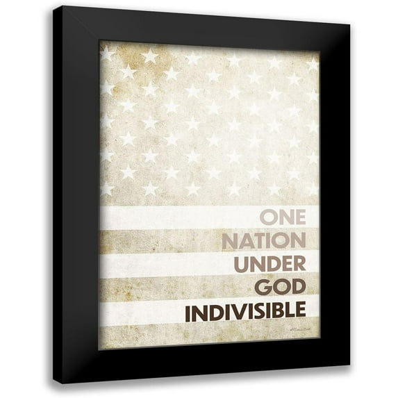 Ball, Susan 11x14 Black Modern Framed Museum Art Print Titled - Indivisible