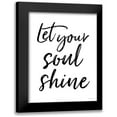 thumbnail image 1 of Ball, Susan 12x14 Black Modern Framed Museum Art Print Titled - Let Your Soul Shine, 1 of 5