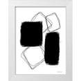 thumbnail image 1 of Ball, Susan 12x14 White Modern Wood Framed Museum Art Print Titled - Swatches Outline, 1 of 4