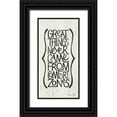 thumbnail image 1 of Ball, Susan 18x32 Black Ornate Wood Framed with Double Matting Museum Art Print Titled - Comfort Zone, 1 of 4