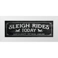 thumbnail image 1 of Ball, Susan 18x9 White Modern Wood Framed Museum Art Print Titled - Sleigh Rides Today, 1 of 4