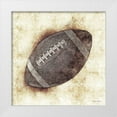 thumbnail image 1 of Ball, Susan 20x20 White Modern Wood Framed Museum Art Print Titled - Football Sketch, 1 of 4
