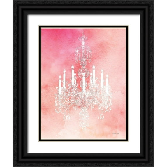 Ball, Susan 25x32 Black Ornate Wood Framed with Double Matting Museum Art Print Titled - Chandelier Glam 3