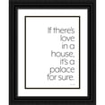 thumbnail image 1 of Ball, Susan 25x32 Black Ornate Wood Framed with Double Matting Museum Art Print Titled - If Theres Love, 1 of 4