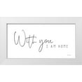 thumbnail image 1 of Ball, Susan 32x18 White Modern Wood Framed Museum Art Print Titled - With You, 1 of 4