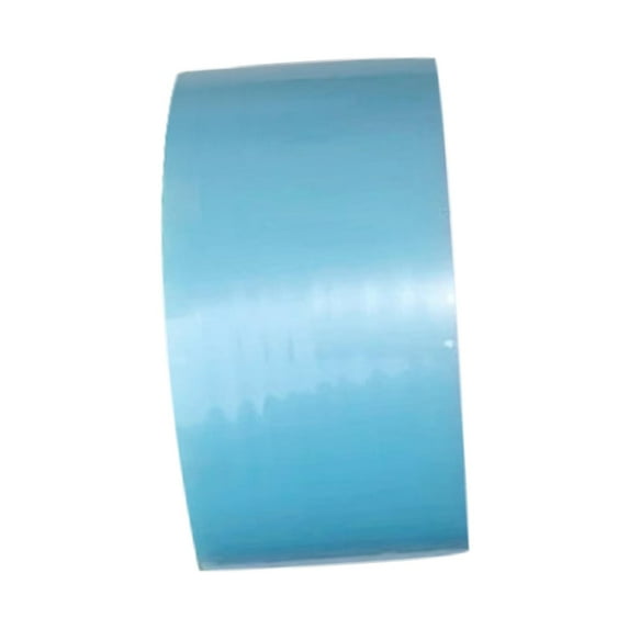 Ball Tape Funny Sensory Toy Creative Transparent Color Educational Sticky Ball Rolling Tape for Adult Kids , Blue