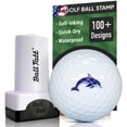 thumbnail image 1 of Ball Tatt Golf Ball Stamp Self-Inking Quick-Dry Waterproof Ball Marker Stamper, Dolphin, 1 of 7