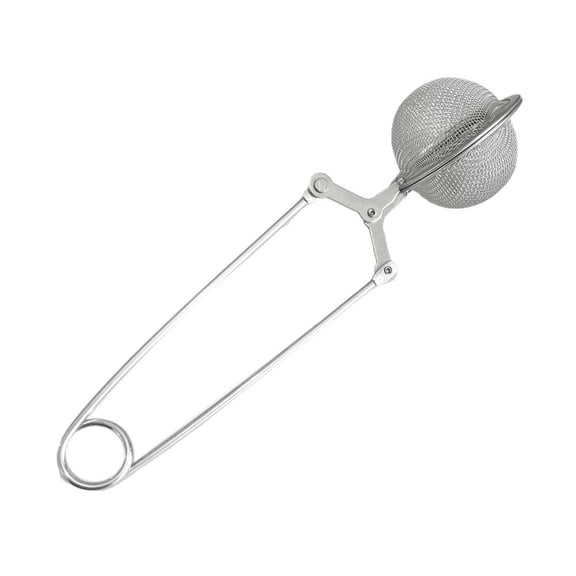 Ball Tea Strainer, 3 Pack Premium Stainless Steel Tea Infuser with Handle Fine Mesh Loose Leaf Tea Filter Balls, 4. cm Sieve for Tea Brewing Powdered Sugar Sifting, Kitchen Strainers
