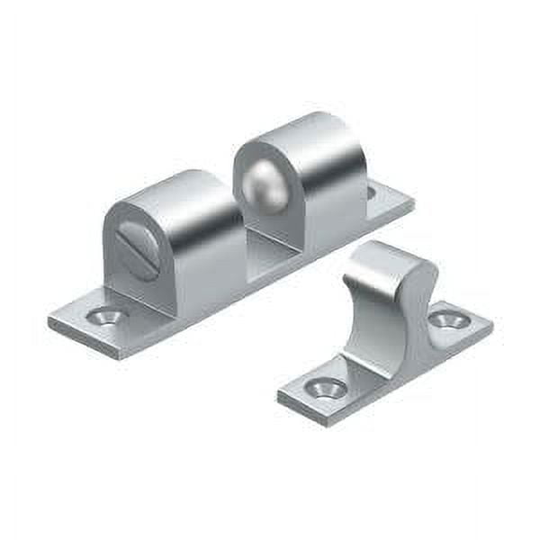 Polished Chrome Solid Brass Adjustable Ball Tension Catch